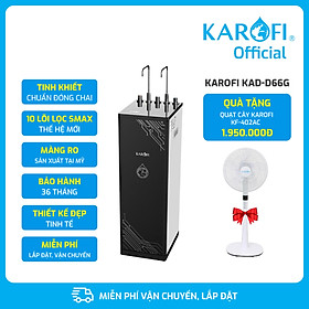 Máy lọc nước nóng lạnh Karofi KAD-D66G - Hàng Chính Hãng