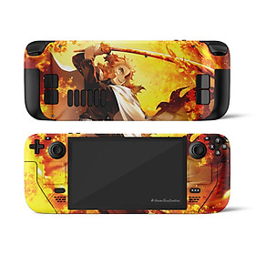 Mua Skin dán Steam Deck mẫu Demon Slayer Rengoku Flame Hashira (Đã cắt sẵn chi tiết  dễ dán)