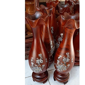 Mua Cặp Lộc Bình Gỗ Hương cao 40cm