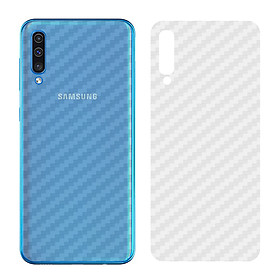Miếng Dán Mặt Lưng Cacbon Dành Cho Samsung Galaxy A60/ A70- Hàng Chính Hãng