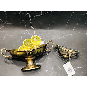 Mua Khay đựng chân cao vàng đồng cao cấp nhập khẩu Án Độ CLASSIC 6626