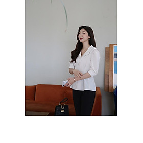 Q2090720 ÁO SƠ MI CỔ VEST