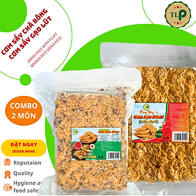 CƠM SẤY CHÀ BÔNG BỊCH 130G VÀ CƠM GẠO LỨT SẤY CHÀ BÔNG BỊCH 250G TÂN LỘC PHÁT