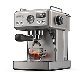 Máy Pha Cà Phê Espresso HiBREW H10A Phiên Bản Chuyên Nghiệp Linh Hoạt Kiểm Soát Toàn Diện, 58mm Tay Cầm Inox 304, Hàng Chính Hãng