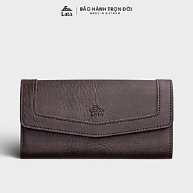 Ví nam da bò Lata ( Thời trang nam - Ví da thật LVN54 )