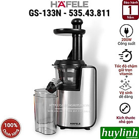 Mua Máy ép trái cây chậm Hafele GS-133N - 535.43.811  Thay thế 535.43.087  - Hàng chính hãng