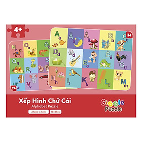 Đồ Chơi Xếp Hình Cho Trẻ Giggle Puzzle , Xếp Hình Nguyễn Trắc, Đồ Chơi Trẻ Em - 24,48,96 Mảnh- Xếp hình Puzzle