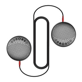 Mua Bộ 2 Micro kèm loa họp trực tuyến không dây eMeet Luna dành cho phòng họp rộng - Hàng chính hãng
