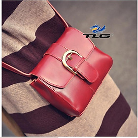 Túi đeo chéo phong cách Hàn Quốc Đồ Da Thành Long TLG 208093 4(đỏ)