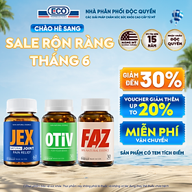Combo Sức Khỏe Toàn Diện Ecogreen Cải Thiện Não Bộ, Tim Mạch Và Xương Khớp (Dùng 1 Tháng)