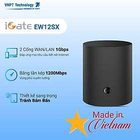 Mua Hệ thống Wifi công nghệ Mesh 2 băng tần chuẩn AC 1200Mbps VNPT Technology iGate EW12SX hàng chính hãng