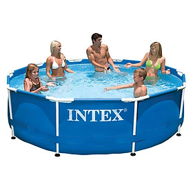 Mua Bể bơi lắp ghép INTEX 28200 khung kim loại 305*76cm  - Hàng chính hãng