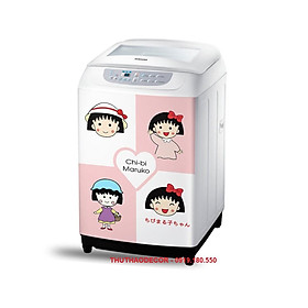 Decal dán máy giặt - tủ lạnh mini CHIBI MARUKO