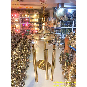 Mua Chuông Gió 6 Ống Bằng Đồng 100% Cỡ To