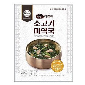 CANH RONG BIỂN THỊT BÒ OLBAAN 480G