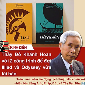 (Combo 2 cuốn) ODYSSÊY - ILIAD – Homer – Đỗ Khánh Hoan dịch – Omega Plus