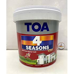 Mua Sơn nước ngoại thất cao cấp TOA 4 Seasons Satin Glo siêu bóng màu xám 8274 _ 5L