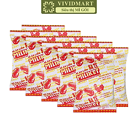 COLUSA - Mì Miliket giấy vàng gói 75g hương vị Sa tế, Mì giấy Miliket sate, Mì gói giấy vàng sa tế Miliket (75g/gói)