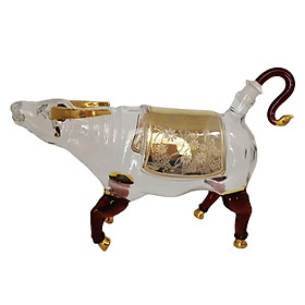 Unique Whisky Decanter 1000ml Cattle Shaped Liquor Vodka for Bar Father