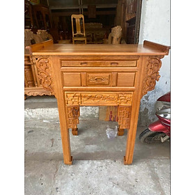 Mua Bàn thờ gia tiên 1 tầng gỗ gõ đỏ BT11 - Đồ Gỗ Mạnh Hùng