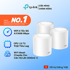 Hình ảnh Bộ Phát Wifi Mesh TP-Link Deco X50 Chuẩn WiFi 6 AX3000 - Hàng Chính Hãng