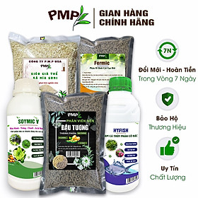 Mua Phân bón hữu cơ Combo phân PMP trồng rau sạch tại nhà  sân thượng