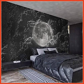 Mua Tranh vải treo tường trang trí  rèm cửa sổ tặng kèm móc treo kích thước 70x100cm