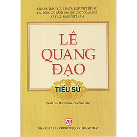 [Download Sách] Lê Quang Đạo - Tiểu Sử (Bìa Cứng)