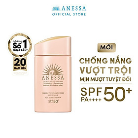 Sữa Chống Nắng Dịu Nhẹ Cho Da Nhạy Cảm Anessa Perfect UV Sunscreen Mild