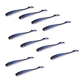 Silicone Fishing Soft Lure Baits Worm Lures Swimbait Fishing Tackle Lures
