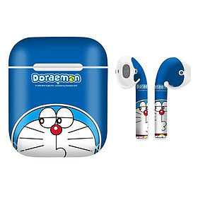 Mua Miếng dán skin cho AirPods in hình Doremon - Dor038 (AirPods  1 2  Pro  TWS  i12)