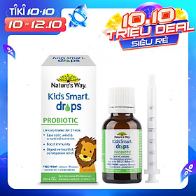 Nature s Way Kids Smart Drops Probiotic Dung dịch bổ sung lợi khuẩn cho trẻ