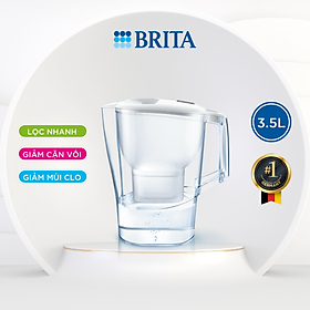 Bình Lọc Nước BRITA Aluna XL White - 3.5L (Kèm Maxtra Plus)