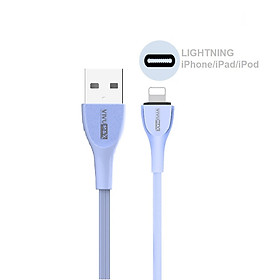 Mua Cáp sạc nhanh và truyền dữ liệu VivuMax L101 đầu sạc Lightning (IPhone/IPad/Airpods) dòng điện 2.4A siêu bền - 1m Cho IPhone/IPad/Airpods - Hàng Chính Hãng