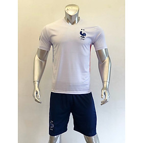 Bộ Quần Áo Bóng Đá Đội Tuyển Pháp Trắng Euro 2020 - Đồ Đá Banh Mới Nhất 20-21