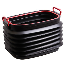Mua Thùng đựng đồ xịn trên oto  xe hơi CarTech - Giá gấp gọn để đồ trong ô tô car - 37L 50x35x32cm
