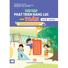 Bài tập phát triển năng lực môn toán lớp 3 tập 1 - PB1