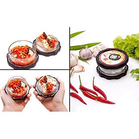 Mua Dụng Cụ Xay Tỏi Ớt Tiện Lợi Chắc Chắn