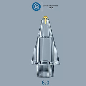 Đầu ngòi thay thế Pencil Tips bản nâng cấp cho Apple Pencil 1 & Apple Pencil 2 - Trong Suốt không cản tầm nhìn, không bị mòn đầu bút Pencil dùng với Paperlike, thao tác chính xác, độ bền cao