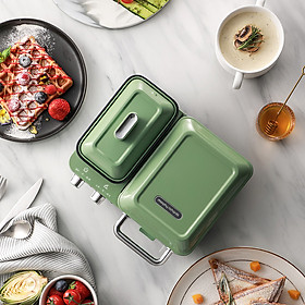 xiaomi morphy richards 220v 50Hz Máy ăn sáng đa chức năng Net Máy làm bánh sandwich hai mặt Máy thực phẩm nhẹ