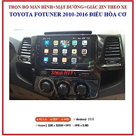 Mua Bộ Đầu DVD Android RAM1G/2G Cho Ô Tô Fortuner điều hòa cơ 2010-2016 Tích Hợp GPS Chỉ Đường  Xem Camera Lùi Có Mặt Dưỡng
