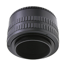 M42 to M42 Adjustable Focusing Helicoid  Extension Tube   Black