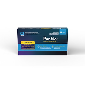 Abbott Panbio Bộ dụng cụ xét nghiệm nhanh Covid - Hộp 10 que test