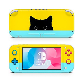 Mua Skin decal dán Nintendo Switch Lite mẫu Pastel Black Cat (dễ dán  đã cắt sẵn)