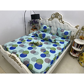 Bộ Drap gối Thun Hàn Quốc mát lạnh { 4 món }đủ size