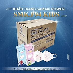 Thùng khẩu trang KF94 Kids - 48 hộp, 480 cái