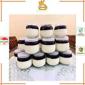 Hũ thủy tinh làm sữa chua, chưng yến 200 ml dáng béo bụng PEAFLO