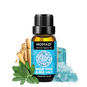 Tinh Dầu Thơm Nomad Premium Fragrance Oil - Wood Sage & Sea Salt