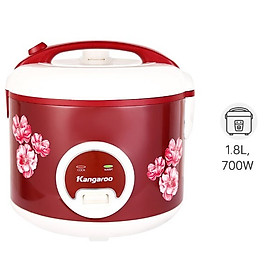 Nồi Cơm Điện Nắp Gài Kangaroo 1.8 lít KG378H - Hàng Chính Hãng