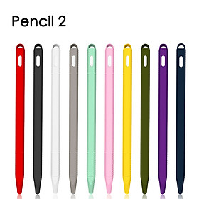 Bao Silicon TPU Stripes Color bảo vệ cho bút Apple Pencil 2
